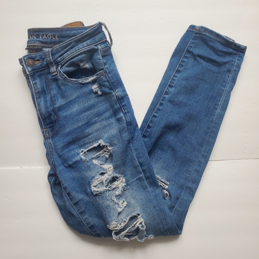 American Eagle next level stretch jeans size 4